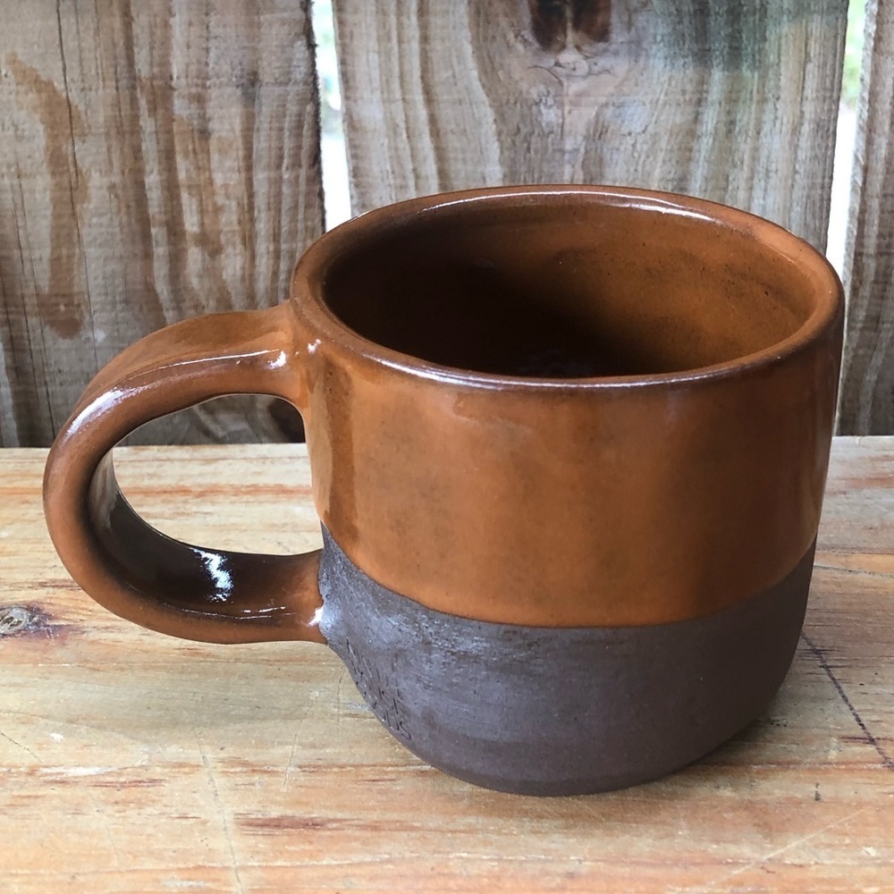 Ninth House Goods Pumpkin Pie & Chocolate 2 Tone Coffee Mug